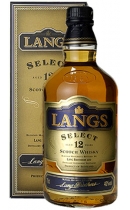 Langs Select Scotch Whisky 12 year old (+ gift box)