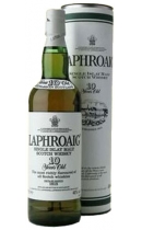 Laphroaig. Single Islay Malt Scotch Whisky. 10 Years Old (+ gift tube)