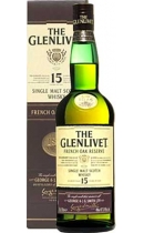 The Glenlivet. French Oak Reserve. Single Malt Scotch Whisky. Garanteed 15 years of age (+ gift box)