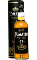 Tomatin. Single Highland Malt Scotch Wiskey 12 years old (+ gift tube)