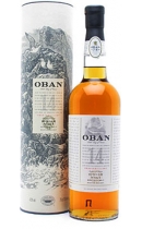 Oban. Single Highland Malt Wiskey. 14-year old (+ gift tube)