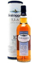 Finlaggan. Lightly peated. Islay Single Malt Scotch Whisky. 10 years old