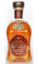 Cardhu. Speyside Single Malt Whisky. Aged 12 Years