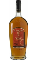 El Dorado 5 Y.O. Rum (+glass)