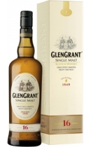 Glen Grant. Highland Single Malt Scotch Whisky 16 years old (+ gift box)